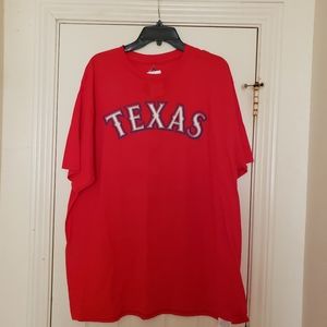 Texas Rangers Rounged Odor Tshirt Size XXL